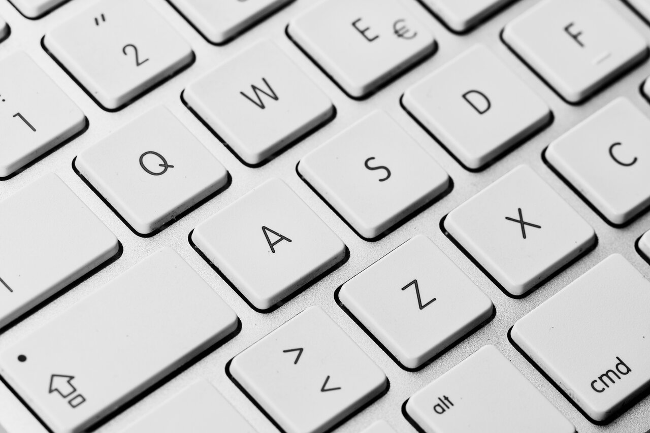 Ausschnitt einer Tastatur